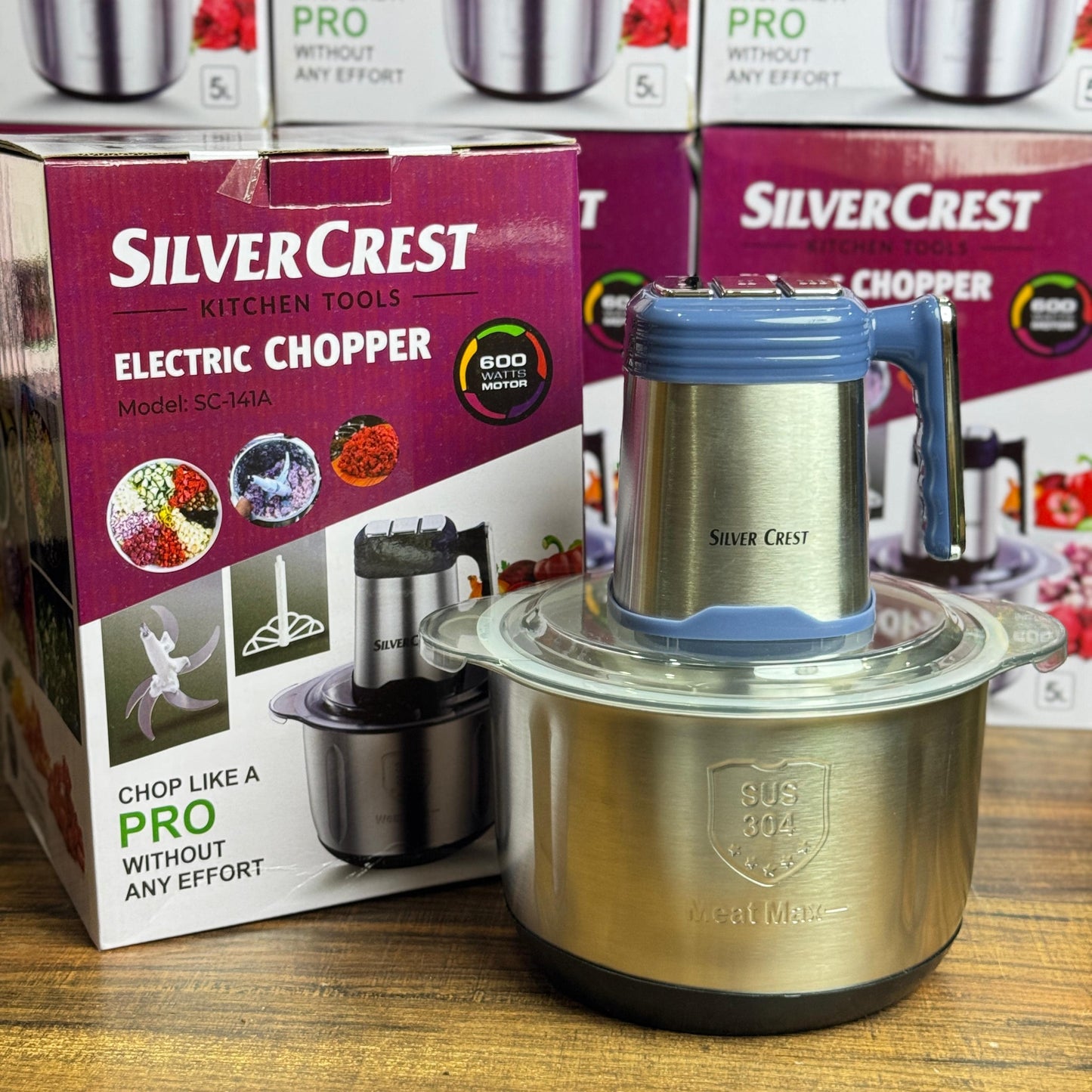 Silver Crest 5L Electric Meat & Vegetable Chopper