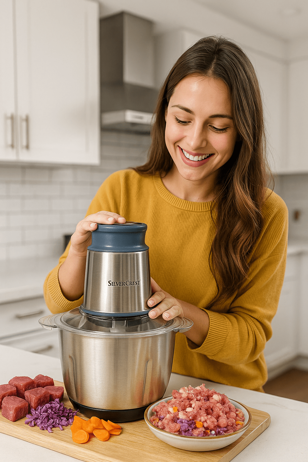 Silver Crest 3L Electric Meat & Vegetable Chopper