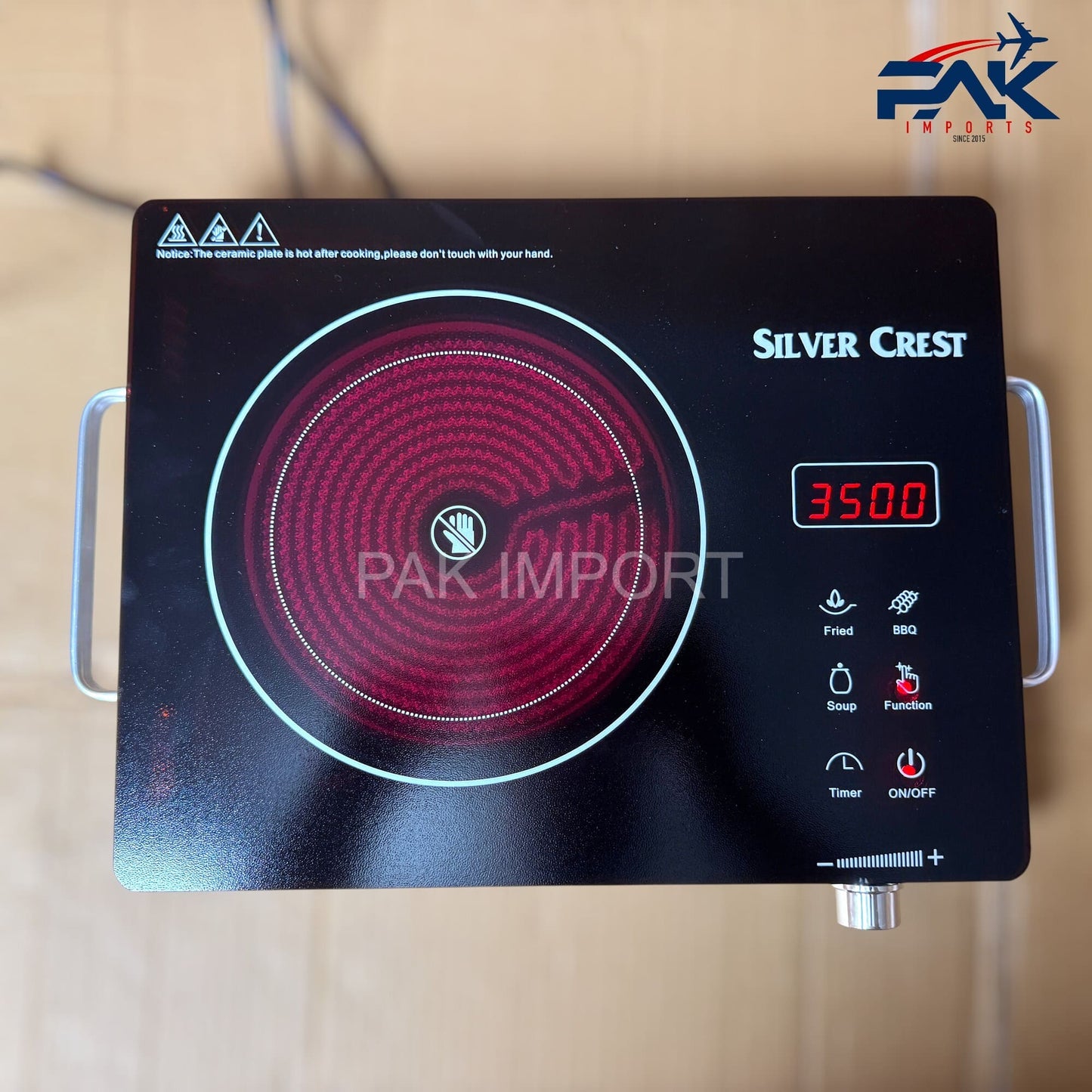 Silver Crest - SC7040 - German Imported Stove - 3500 Watts