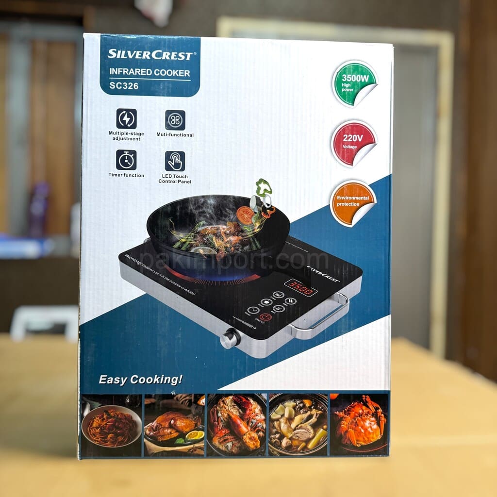 Silver Crest German Electric Stove - 1 Year Warranty - Premium Collection