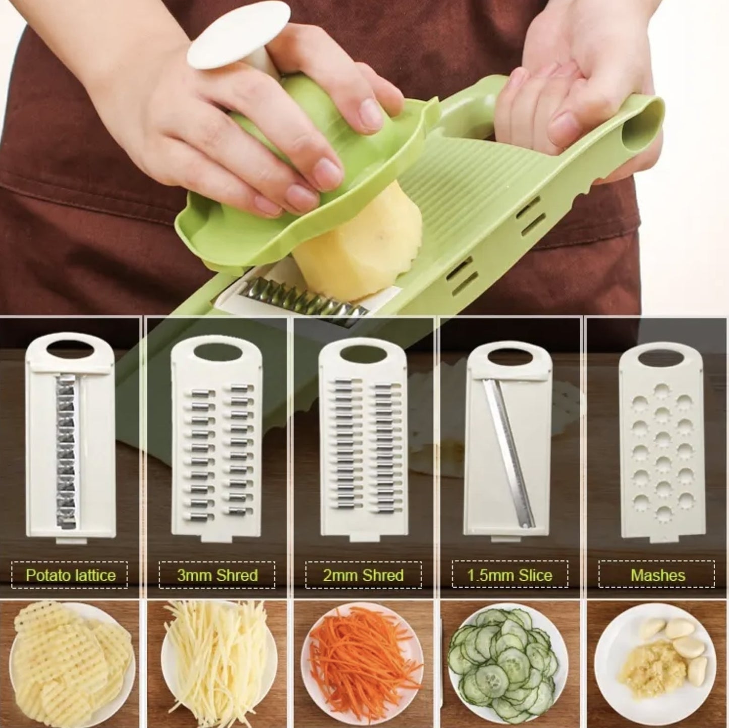 Multifunction 4 in 1 Grator