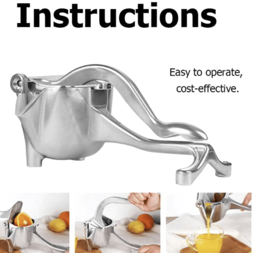Press Manual Fruit Juicer