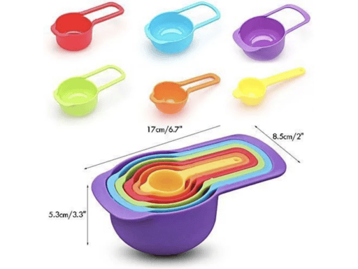 6 Pcs Measuring Cups