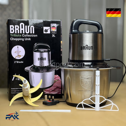 LOT Imported - Braun Electric Chopper 3L 🇩🇪 FP-2969