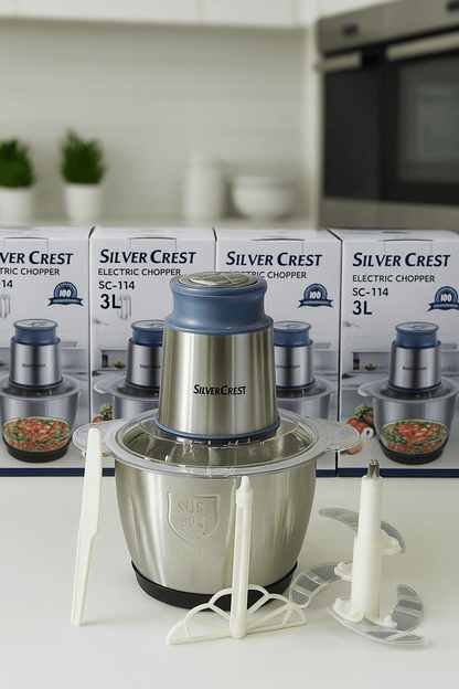 Silver Crest 3L Electric Meat & Vegetable Chopper