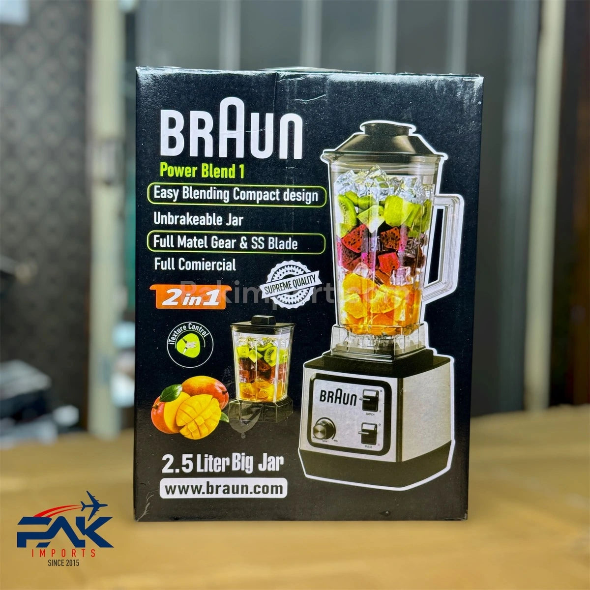 Braun Juicer Blender & Grinder – German Lot | Imported