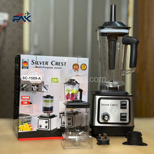 Silver Crest 2-in-1 Blender & Grinder SC-1589-A