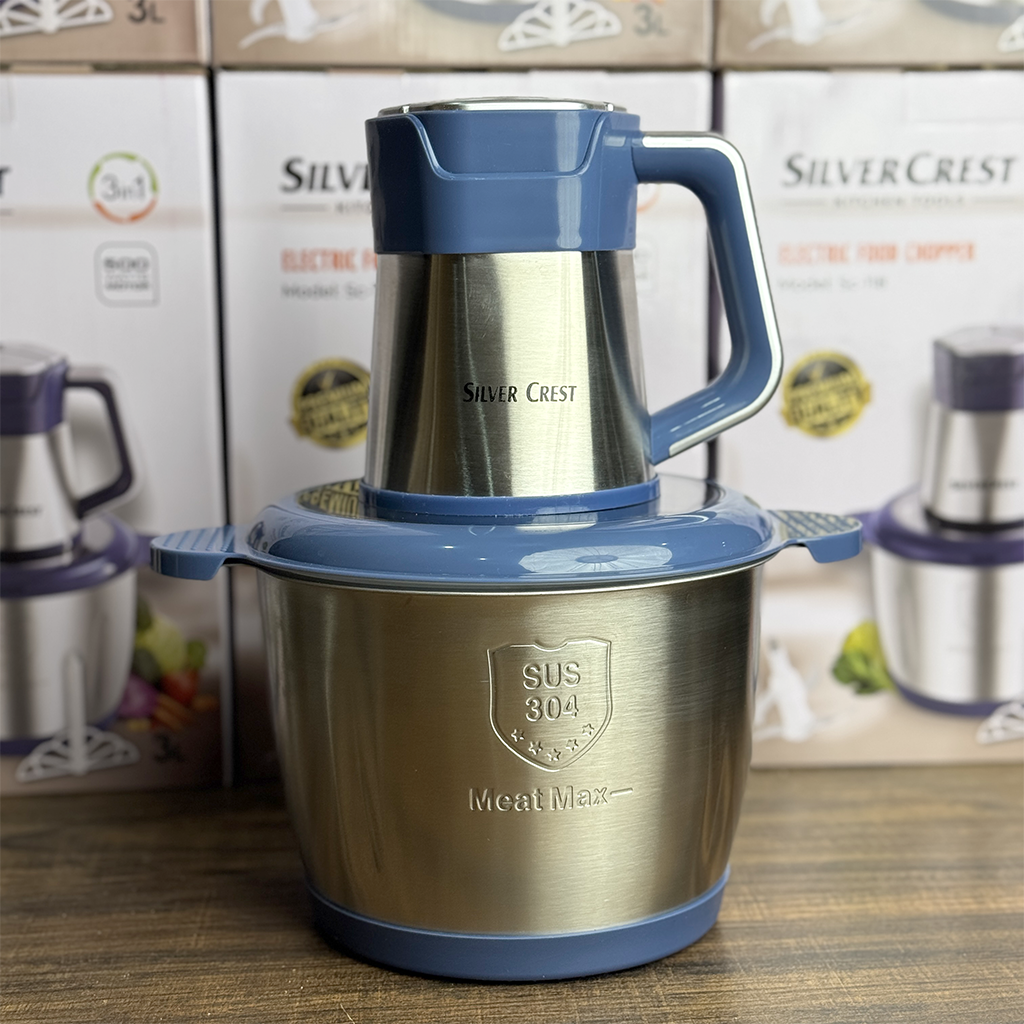Silver Crest 3L Electric Chopper – 2-in-1 German Brand 🇩🇪