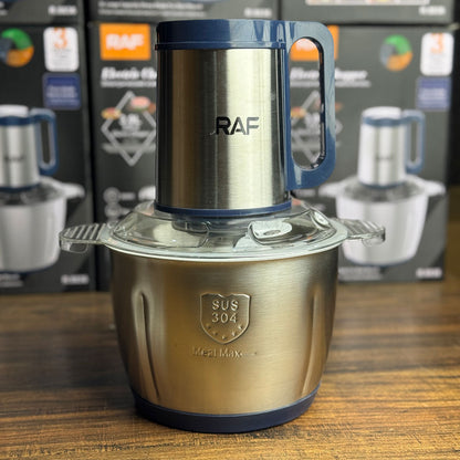 RAF 3L Electric Meat Chopper – Russian Brand, 3-Year Warranty