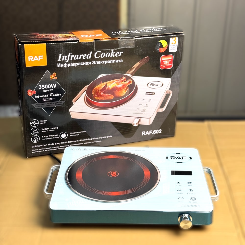 RAF Infrared Electric Stove - Russia Lot