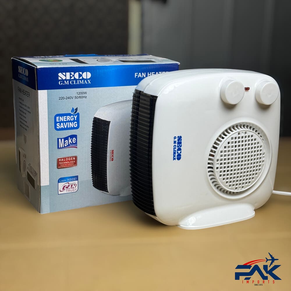 SECO Fan Heater - SG 349 - Imported 🔥