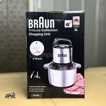 LOT Imported - Braun Electric Chopper 3L 🇩🇪 FP-2969