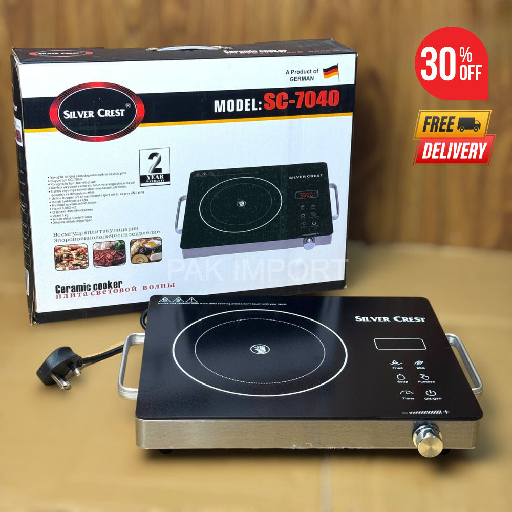 Silver Crest - SC7040 - German Imported Stove - 3500 Watts