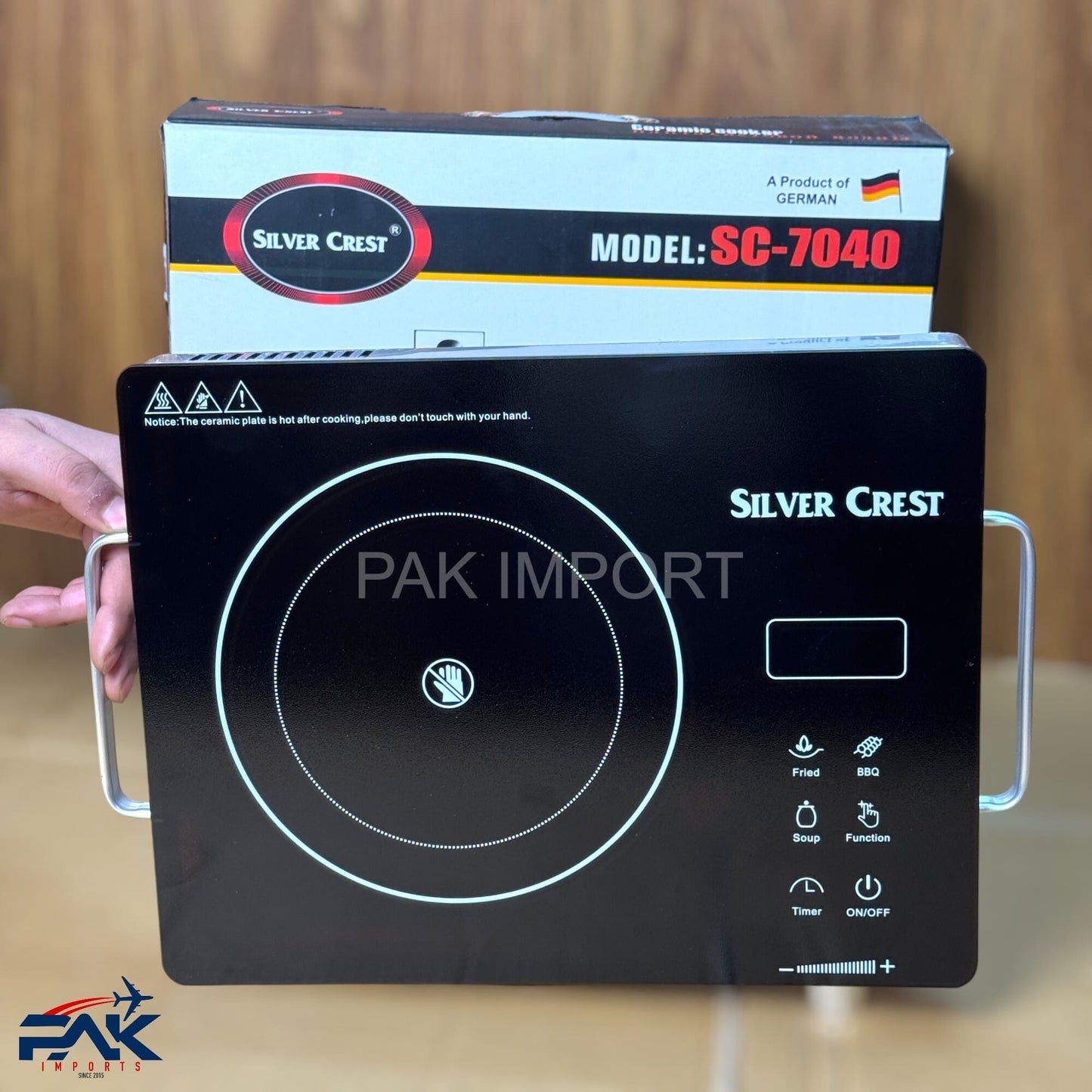 Silver Crest - SC7040 - German Imported Stove - 3500 Watts