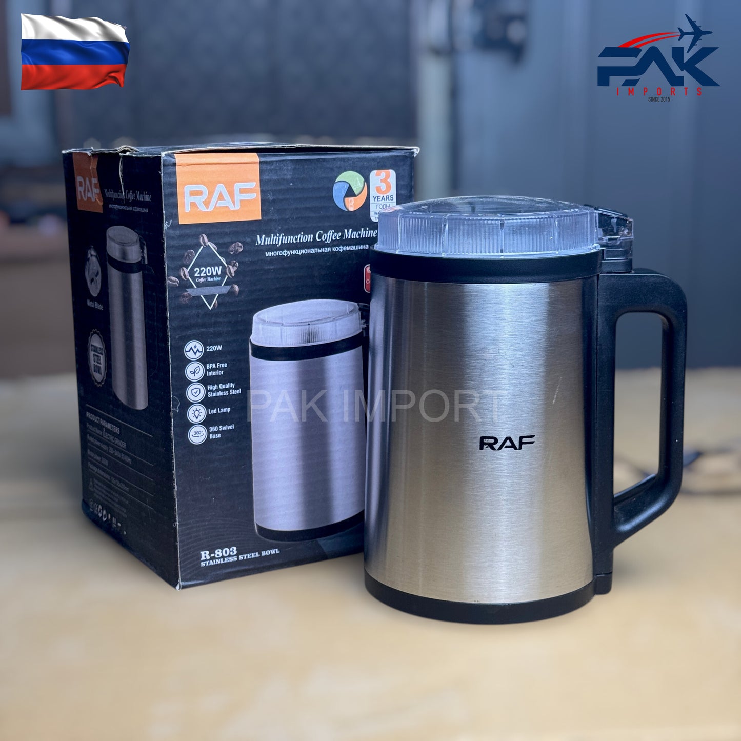 Russian Imported Spice Grinder - RAF