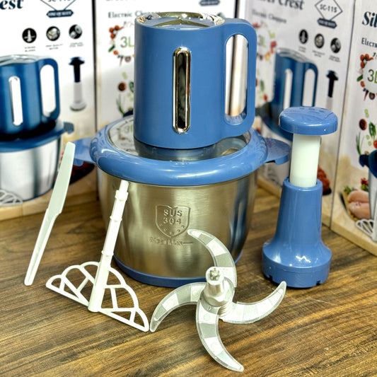 Silver Crest 2 in 1 Electric Chopper - Heavy Duty - 3 Liter