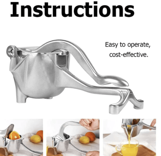 Press Manual Fruit Juicer