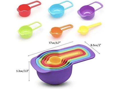 6 Pcs Measuring Cups
