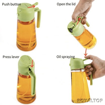 2-in-1 Oil Spray Bottle