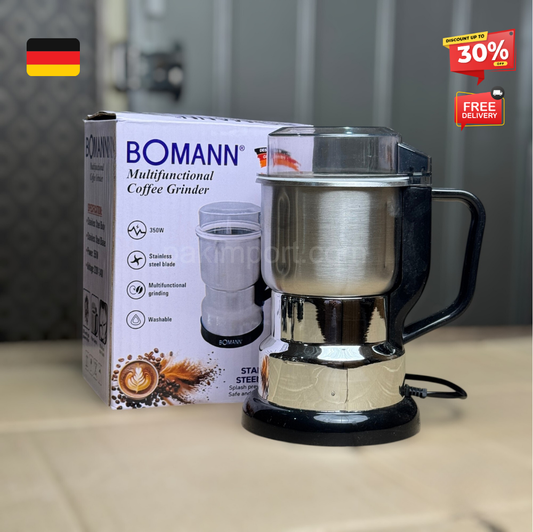 BOMANN - Stainless Steel Spice Grinder - 500 ML