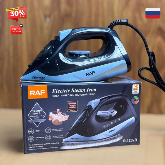Electric Steam Iron RAF – Model R-1202 (Russia Imported)