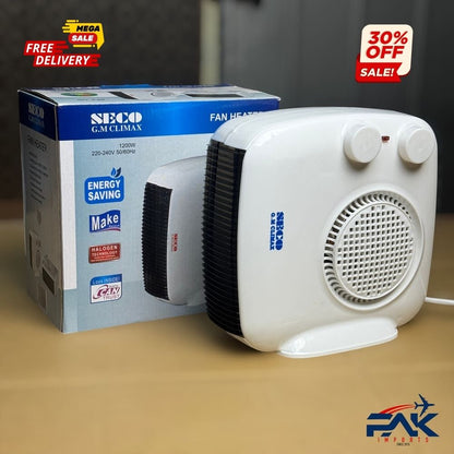 SECO Fan Heater - SG 349 - Imported 🔥