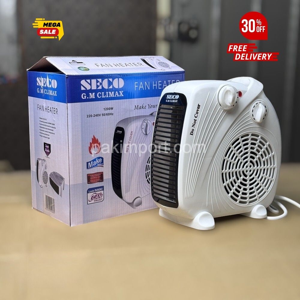 SECO Heating Fan – Imported Quality 🔥