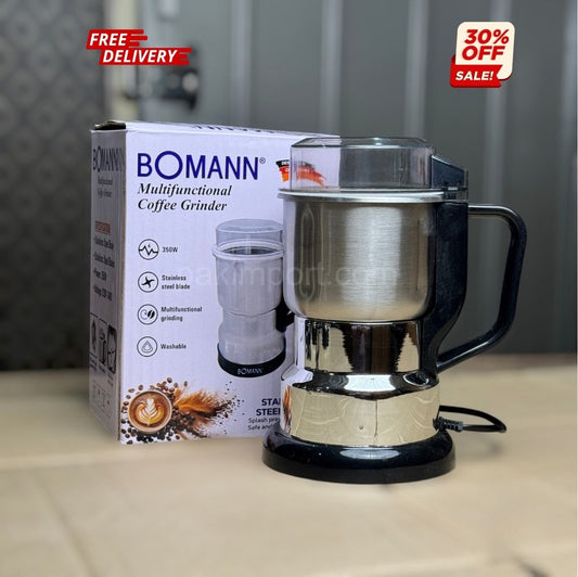 BOMANN - Stainless Steel Spice Grinder - 500 ML