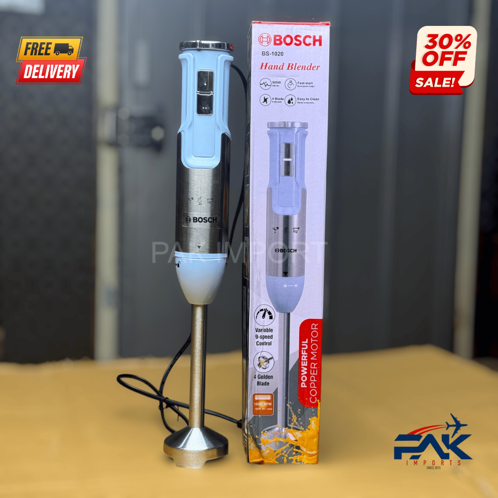 BOSCH Hand Blender - 900 Watts Powerful Copper Motor