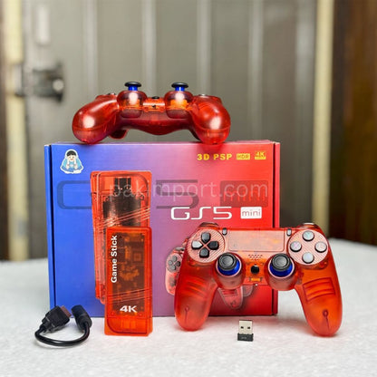 GS5 Mini Gaming Console – 64GB | 30,000+ Games