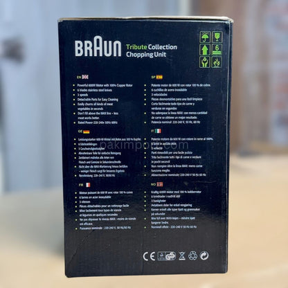 LOT Imported Braun 5-in-1 Electric Chopper 3L – CH3016G