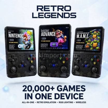 R36S Retro Game Console – Portable Handheld